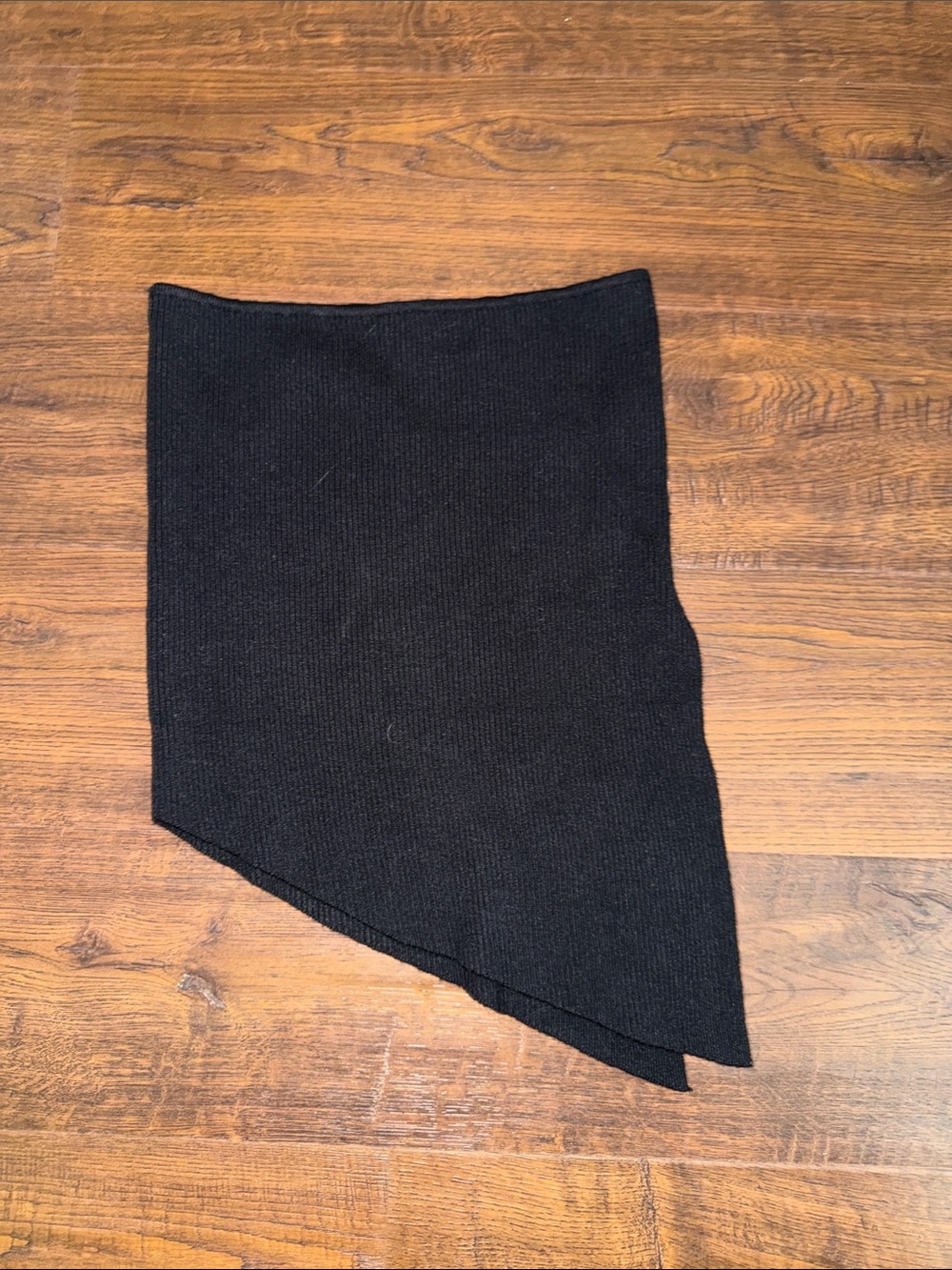 Strapless Asymmetrical Tube Top
